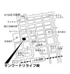 サンワードリライフ（株）所在地図